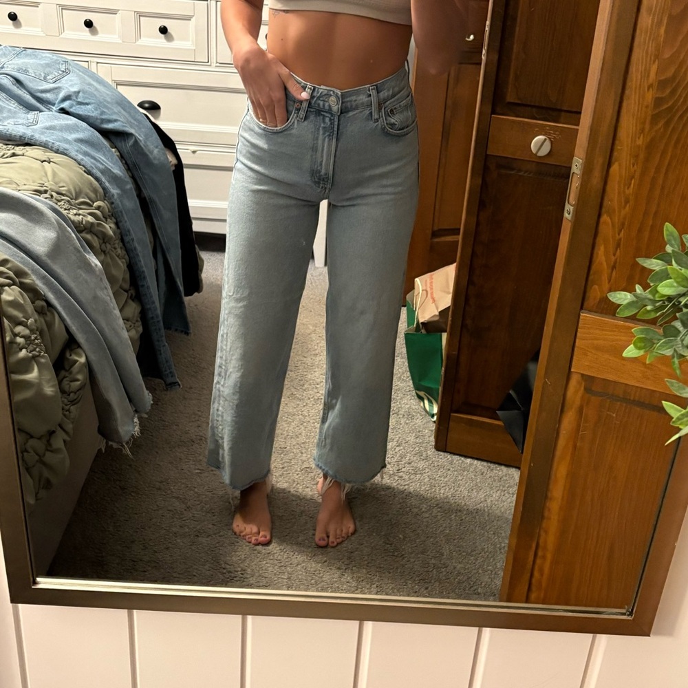 Agolde Light Blue REN Jeans - Picture 3 of 6